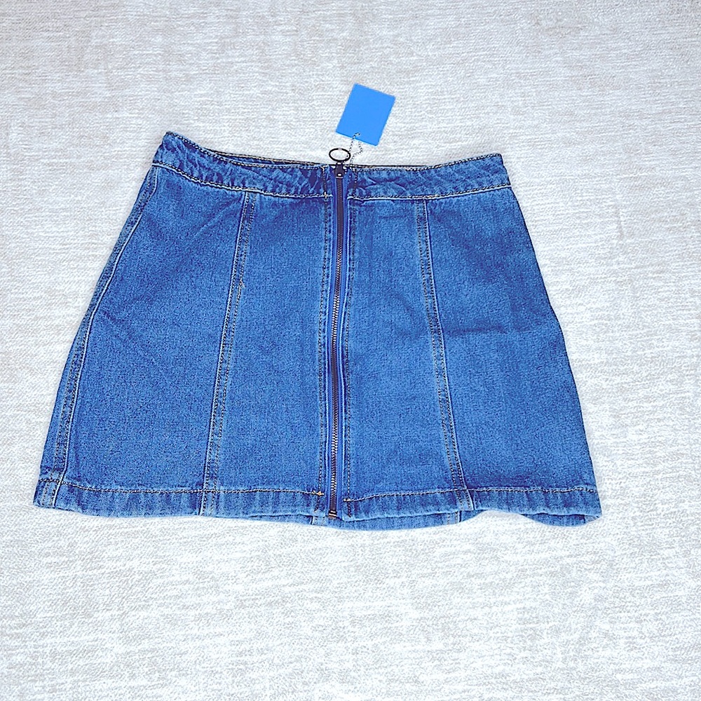 Blue jean skirt